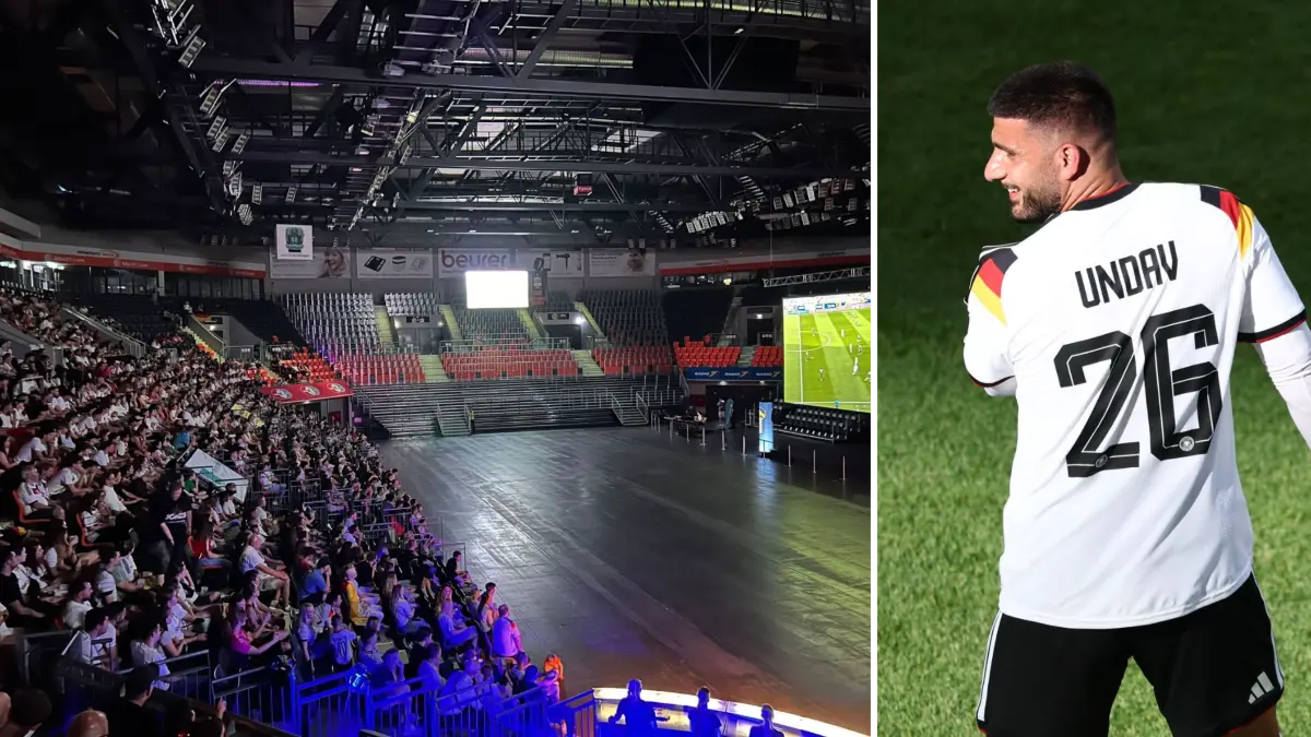 Public Viewing zur Weltmeisterschaft in der Ratiopharm Arena (Bidl EM 2024)