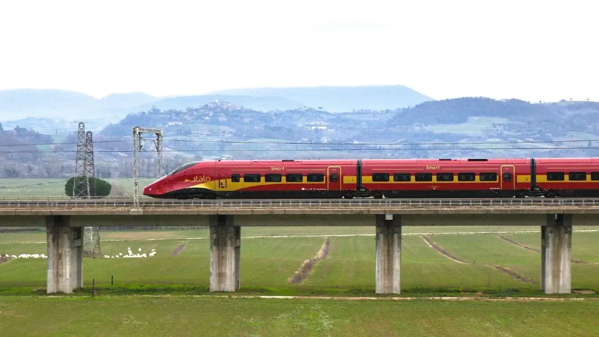 Sieht man solche Züge bald auch durch Schwaben rollen? Der italienische Anbieter Italo will unter anderem zwischen Ulm und Augsburg fahren.