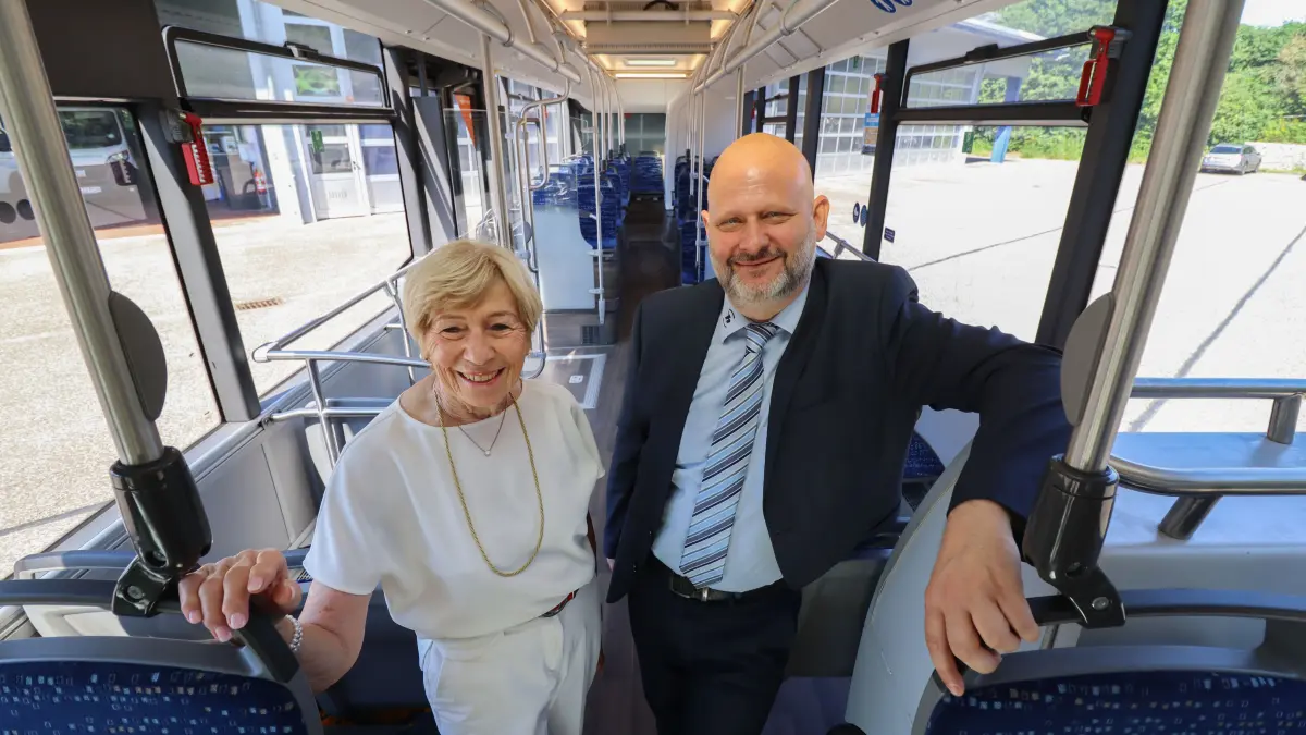 Isolde Hildenbrand und Tobias Maier freuen sich mit ihrem gesamten Team auf das Jubiläumsfest.
