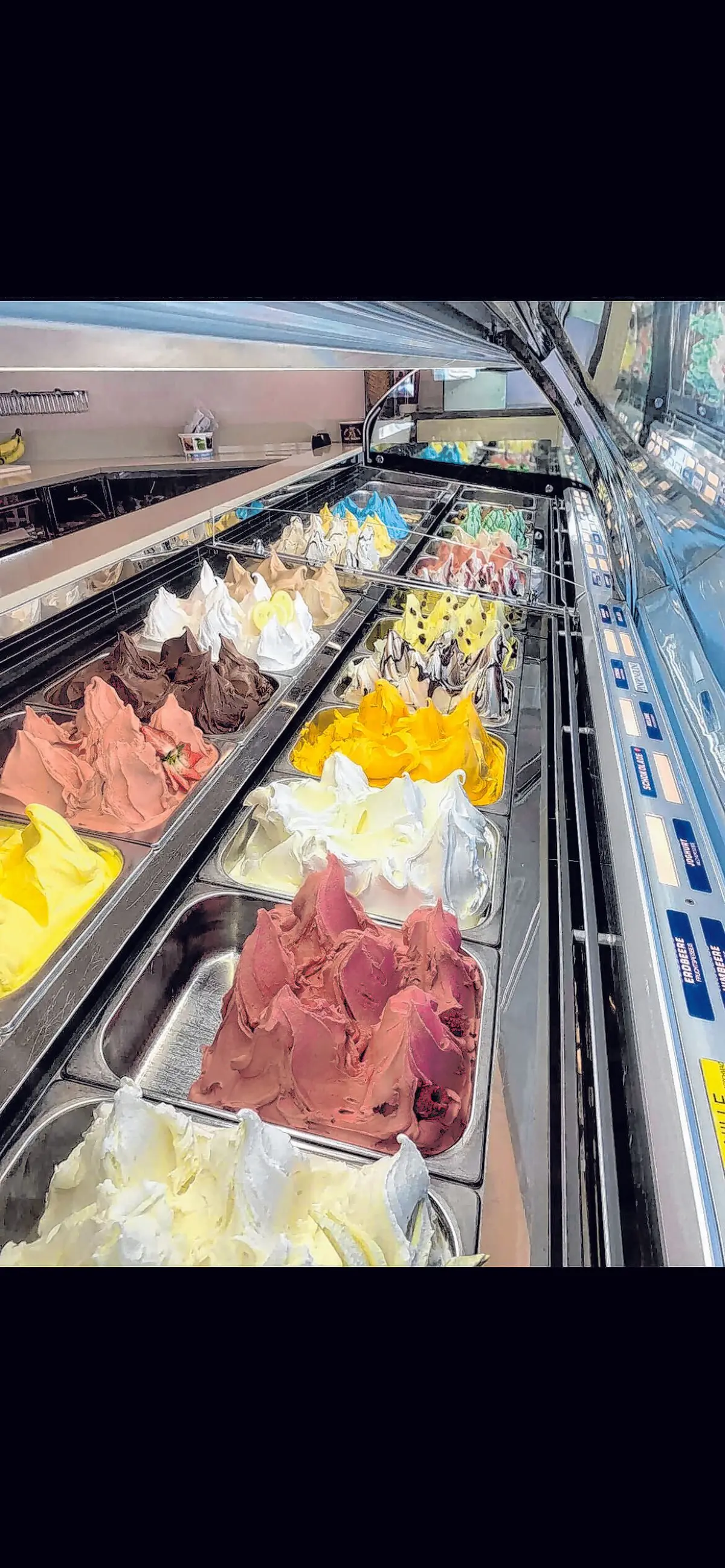 Das San Marco bietet eine große Eis-Auswahl.