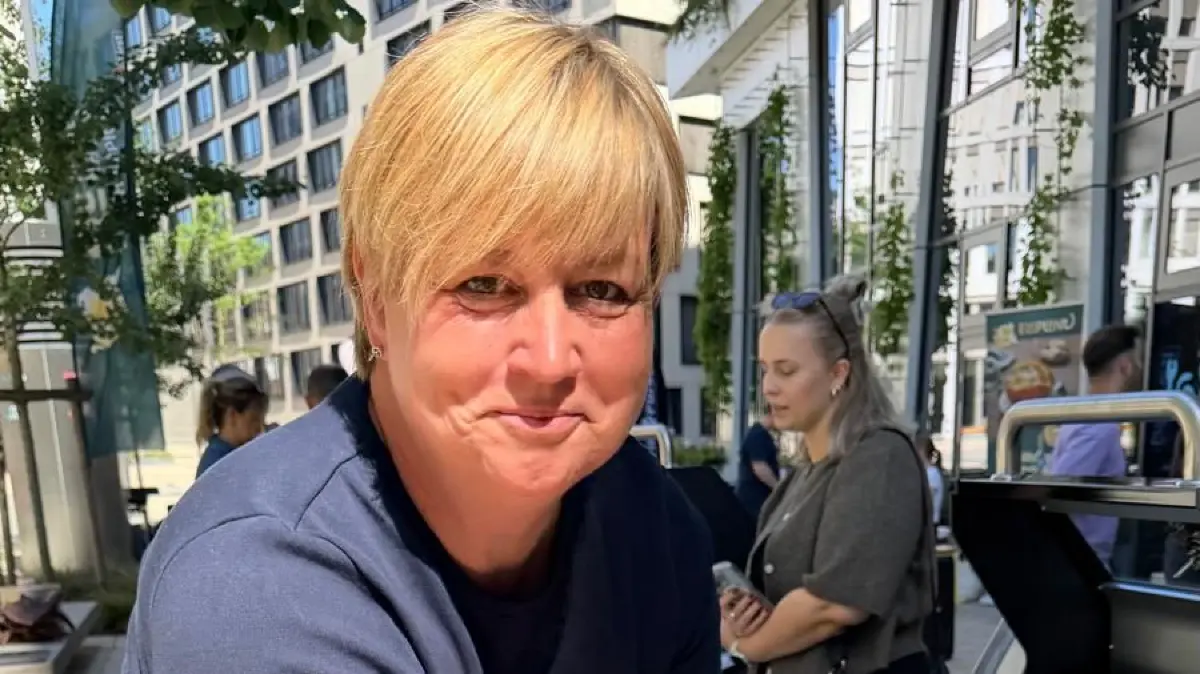 Conny Eberwein beim Wettbewerb in Hamburg