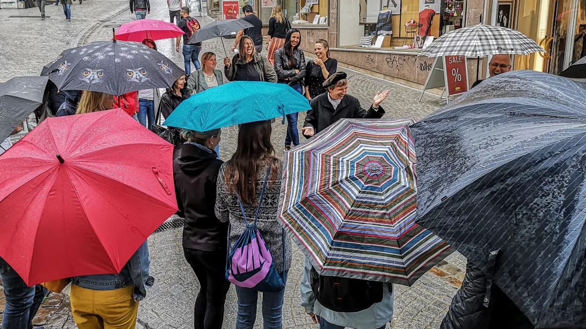 (ohne Überschrift): Stadtführung durch Tübingen
