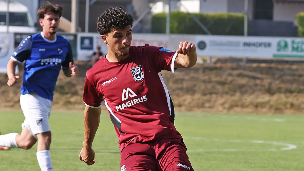 Fußball, SSV Ulm, Das erste Testspiel des Regionalligisten gegen den FC Straß, Alexandre Azevedo