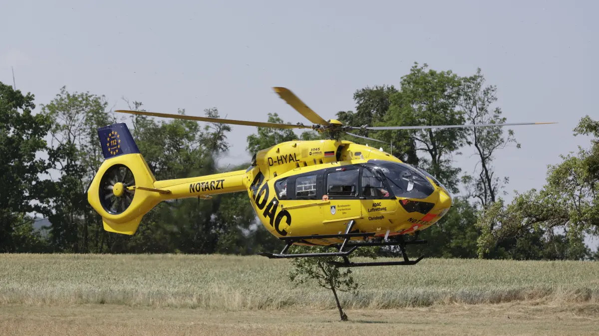 Motorradunfall Weiler Steige BMW KTM Schwer verletzt Hubschrauber