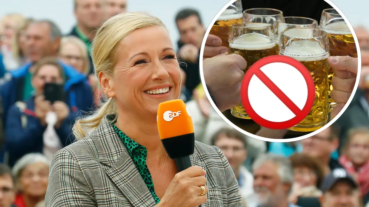 Im ZDF-Fernsehgarten wird seit dieser Saison kein Alkohol mehr ausgeschenkt.