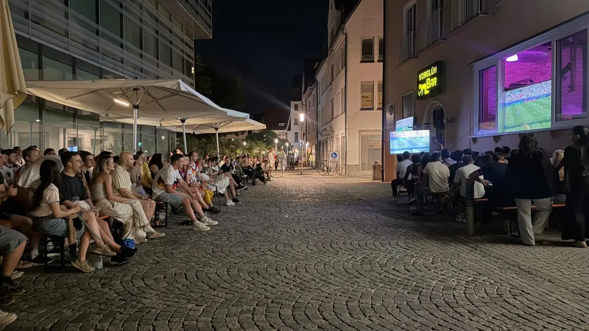 Vorglühbar Public Viewing Deutschland Paraguay