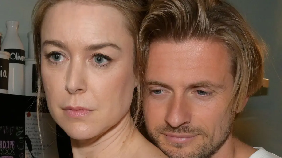 Trennung bei GZSZ: Jessica (Nina Ensmann) und Philip (Jörn Schlönvoigt) sind kein Paar mehr.
