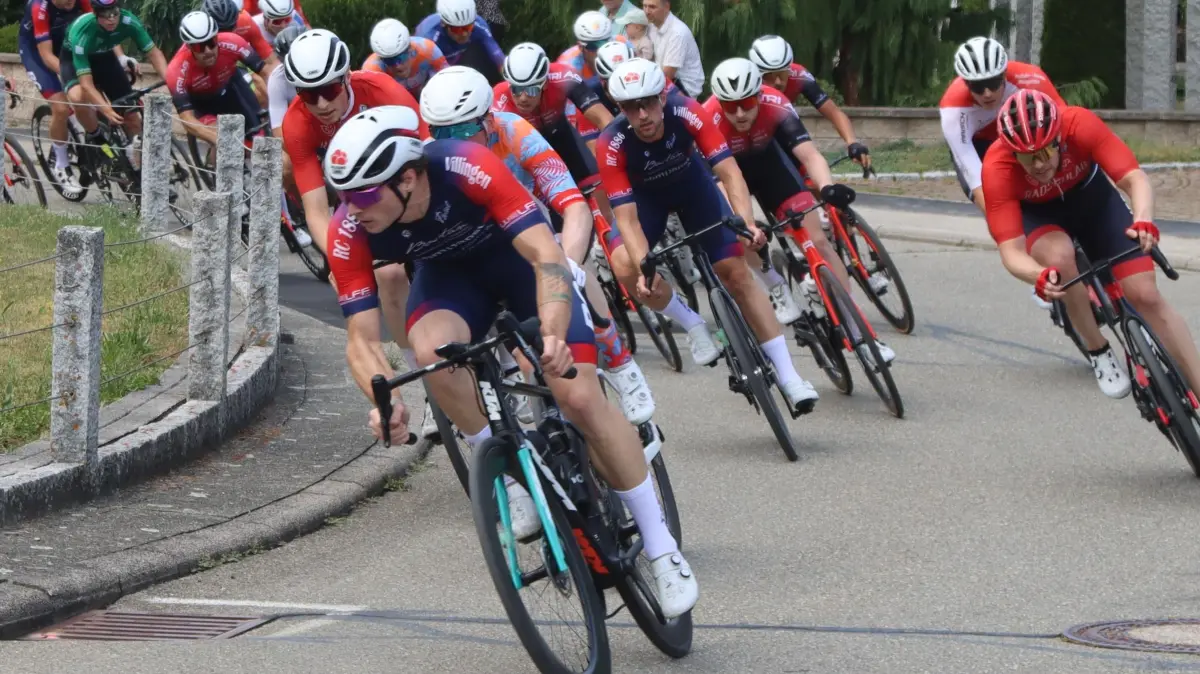 Ein Sturz überschattete die zweite Etappe der Interstuhl-Cup-Radrennserie in Geislingen.