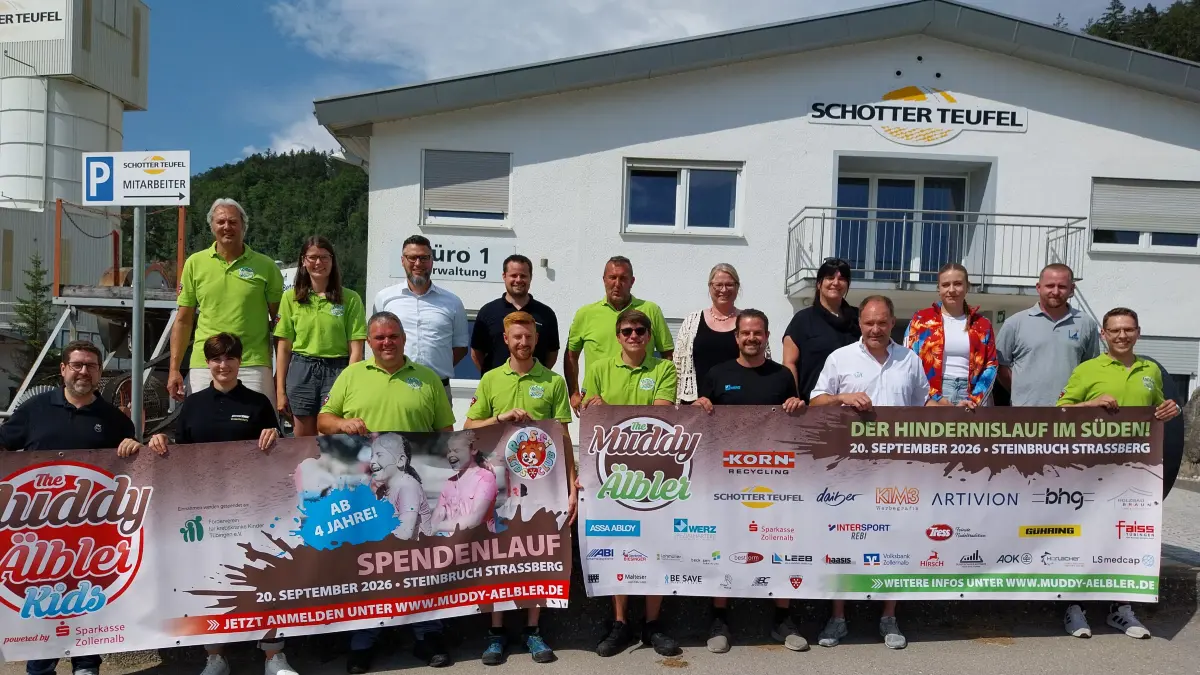 Getragen wird der Muddy-Älbler-Lauf von einer Vielzahl an Sponsoren, der Firma Schotter Teufel, die ihren Steinbruch als Veranstaltungsstätte zur Verfügung stellt sowie das ehrenamtliche Organisationsteam des Skiclubs Truchtelfingen.