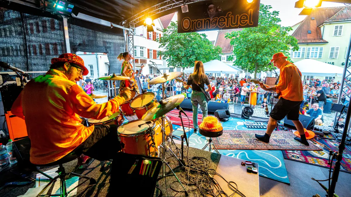 Orangefuel Band Göppingen Schlossplatz 2023