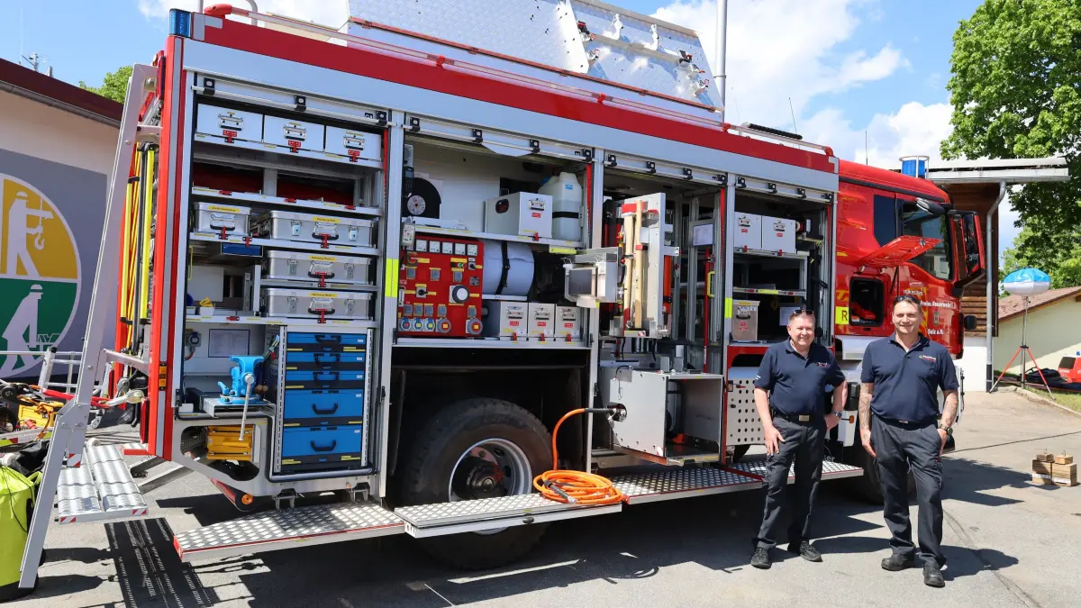 Feuerwehr Rüstwagen Maschinisten Sulz