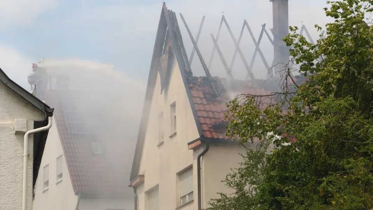 Brand in Kleiningersheim