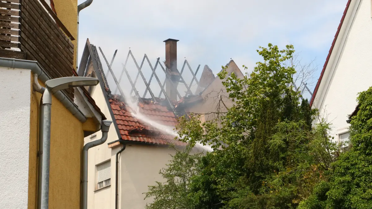 Brand in Kleiningersheim