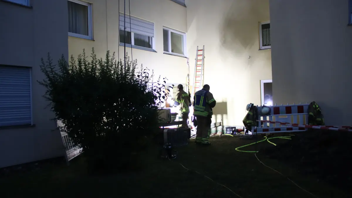 Dehnfugenbrand am 30. Juni 2026 in Göppingen, Feuerwehr, Brand