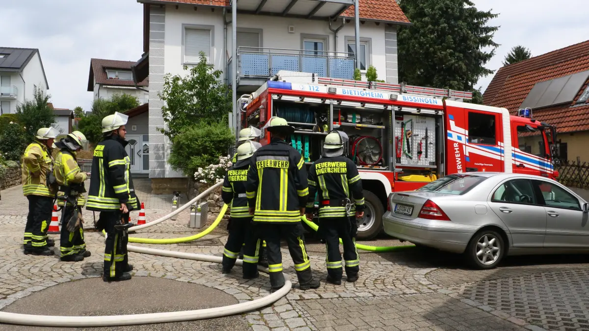 Brand in Kleiningersheim