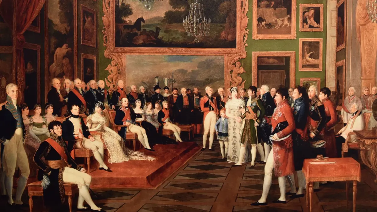 Unvorstellbarer Prunk: Die Hochzeit von Eugène de Beauharnais mit der bayerischen Prinzessin Auguste Amalie in München.