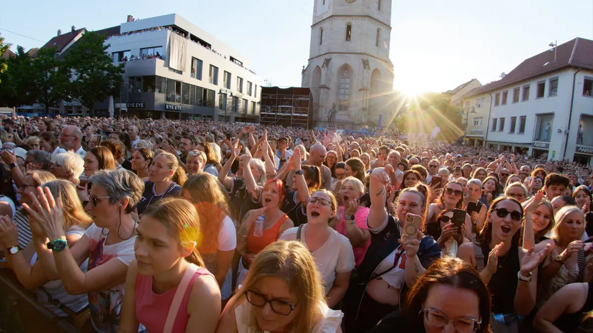 Calum Scott beim Balinger Marktplatz Open Air 2026.