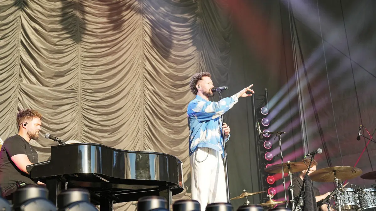 Calum Scott beim Balinger Marktplatz Open Air 2026.