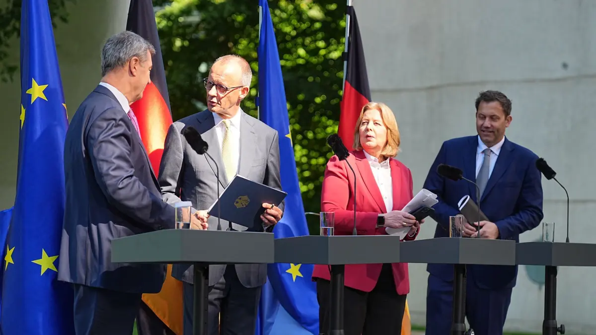 Pressekonferenz zu Ergebnissen des Koalitionsausschusses