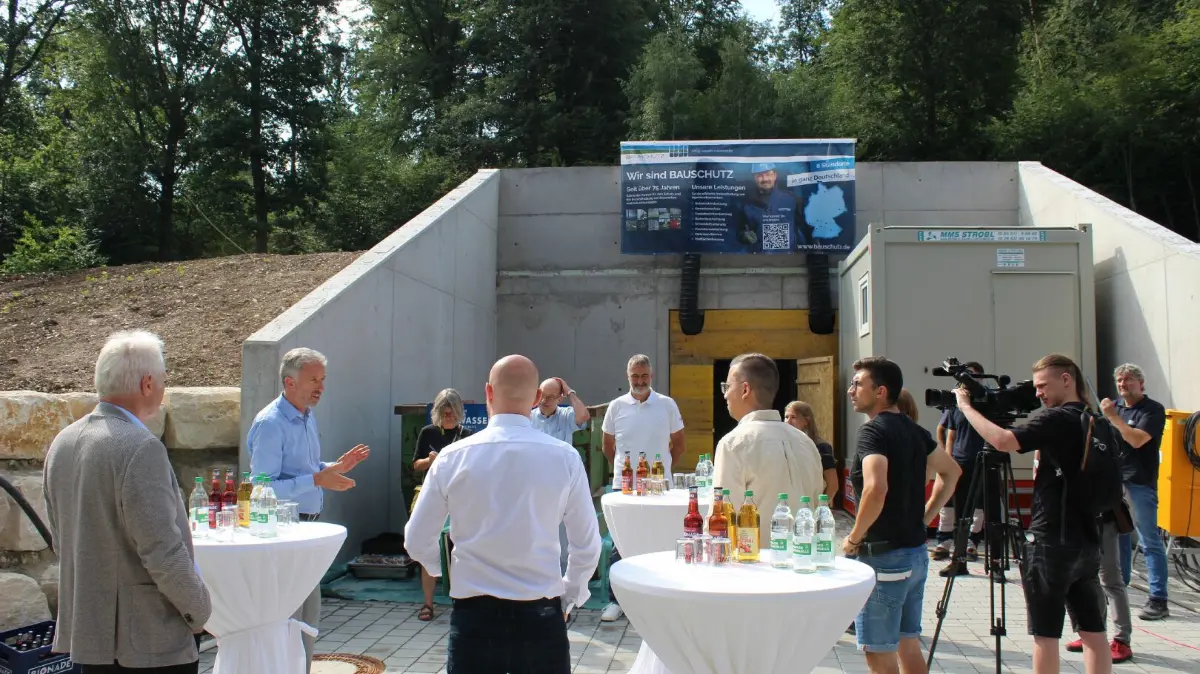 Tübingen Derendingen Stadtwerke SWT Wasserhochbehälter Im Käppele CVJM-Heim