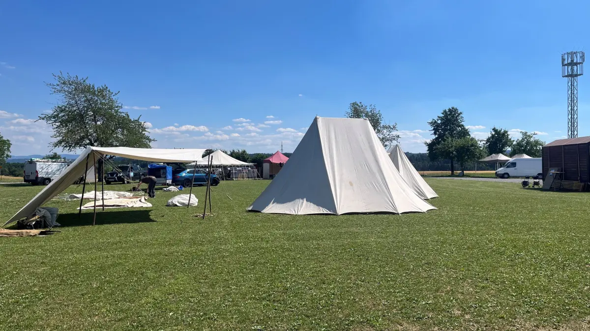Festwiese DGH Mittelalter Wiesenstetten Empfingen