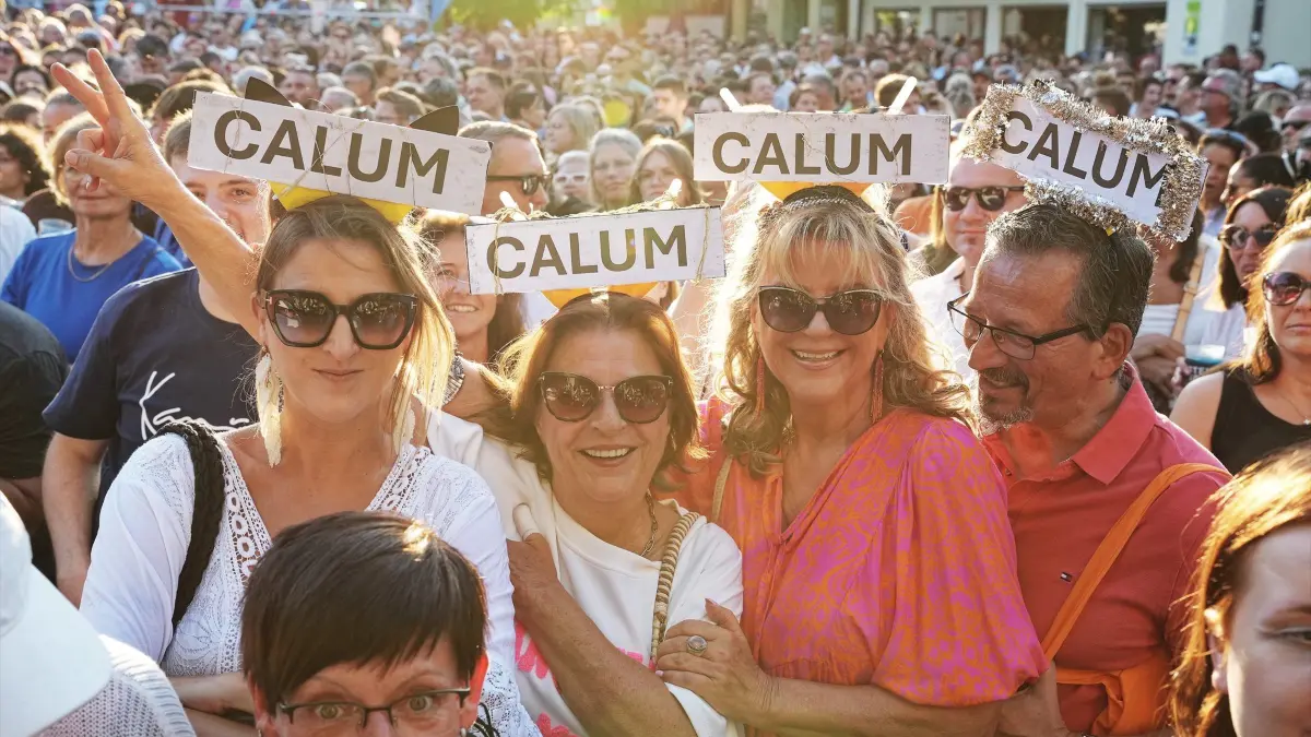 Calum Scott beim Balinger Marktplatz Open Air 2026.
