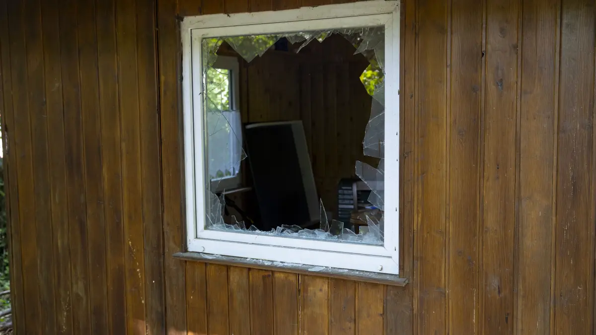 Vandalismus, Kleingartenanlage, Geislingen