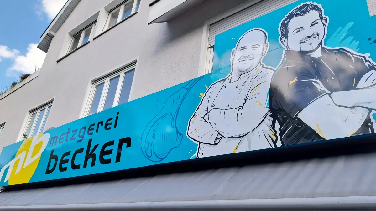 Die Metzgerei Becker zum Engel hat ihre neue Filiale in der Tailfinger Lange Straße eröffnet.