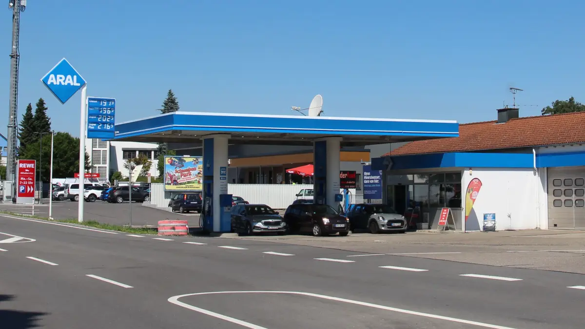 In die Aral-Tankstelle in Mainhardt wurde eingebrochen