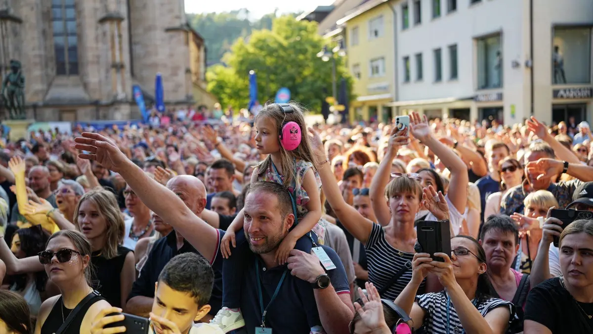 Calum Scott beim Balinger Marktplatz Open Air 2026.
