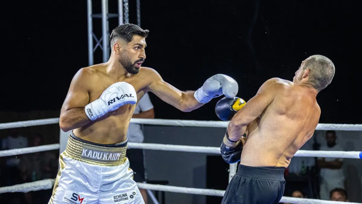 Boxprofi Kadu Kaidy vom SSV Ulm 1846