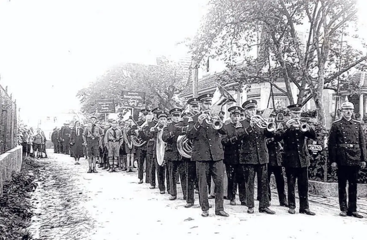 Der PfrondorferSpielmannszug 1934.