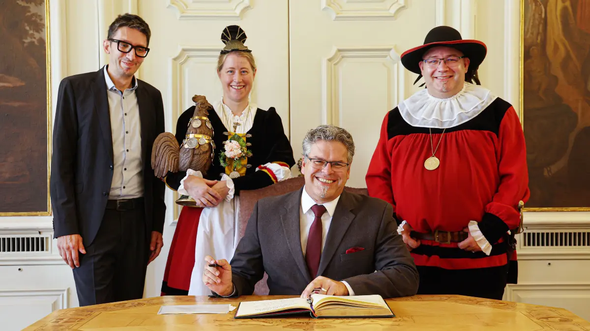 Jens Rommel, Generalbundesanwalt, Schwäbisch Hall, Goldenes Buch, Vortrag Volkshochschule, Haus der Bildung