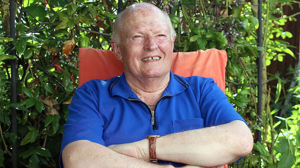 Kurt Schmid. Ahldorf: Kurt Schmid an seinem 80. Geburtstag, 5. Juli