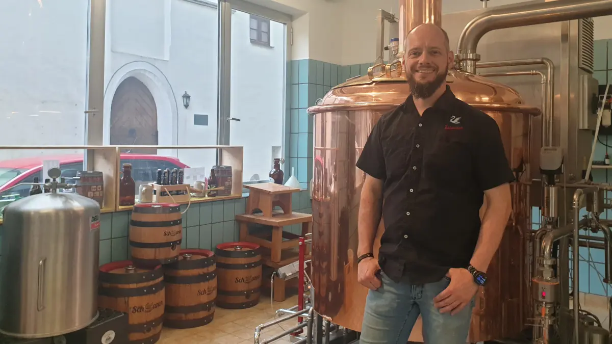 Micheal Miller, Chef des Restaurants und Hotels „Schwanen“ in Ehingen
