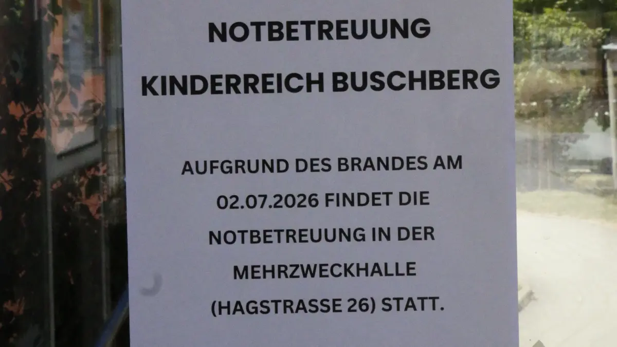 Gschwend Kindergarten Buschberg Brand