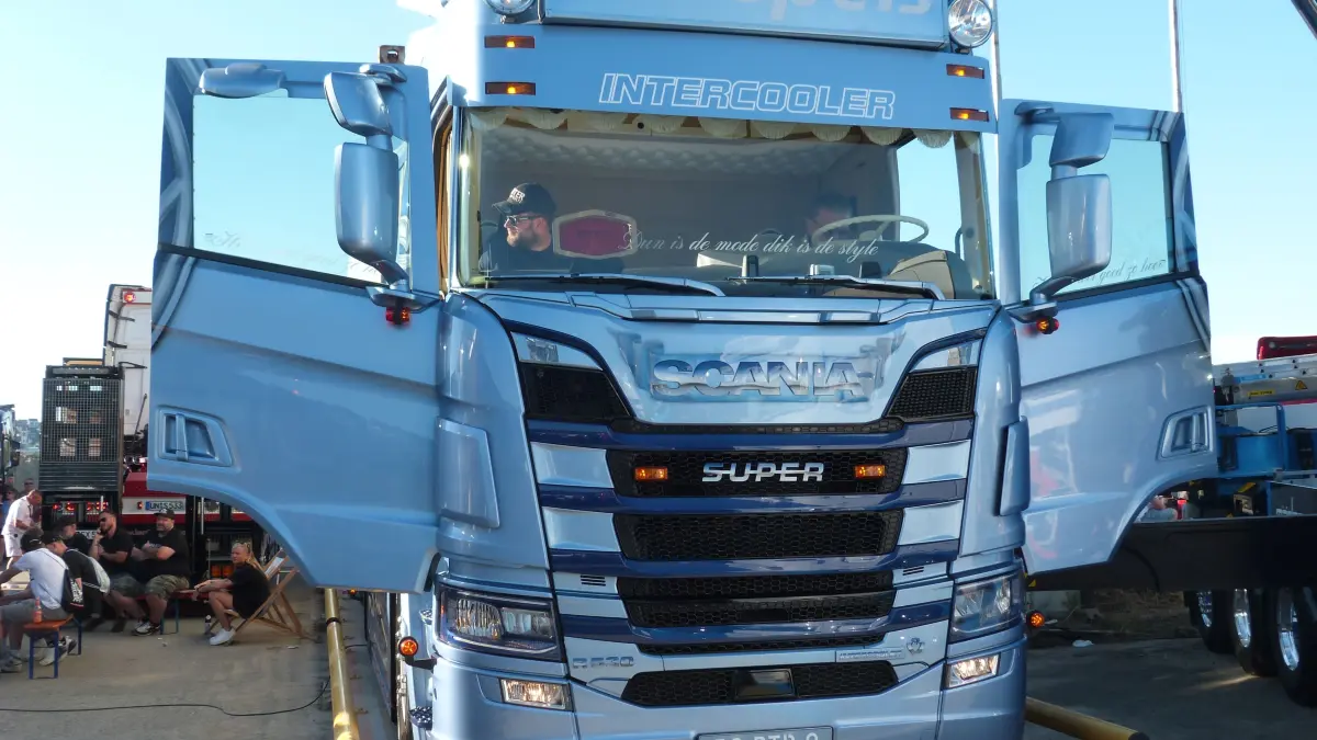 Dieser Scania der holländischen Unternehmens Sneepels hinterließ den besten Gesamteindruck.