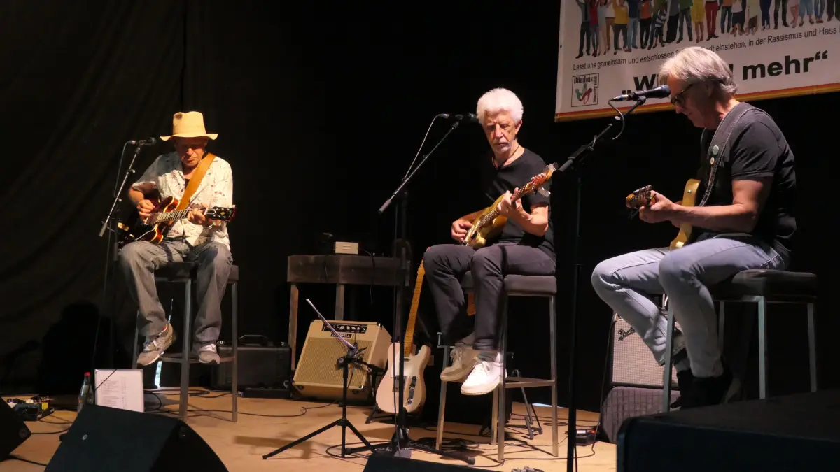 Die Band sorgte mit ihrer bluesigen Musik für viel Freude in Geislingen.
