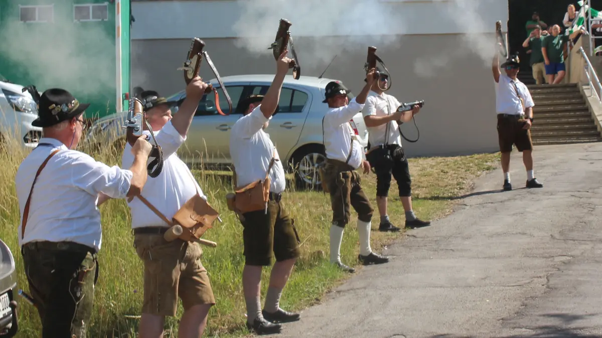 100 Jahre Schützenverein Burladingen, Böllerschützen Gruol