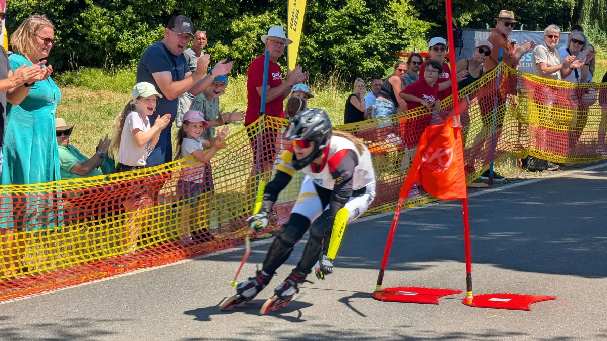 Nikola Yousefian war beim Heimweltcup erfolgreichste Vöhringerin mit zweimal Platz zwei.