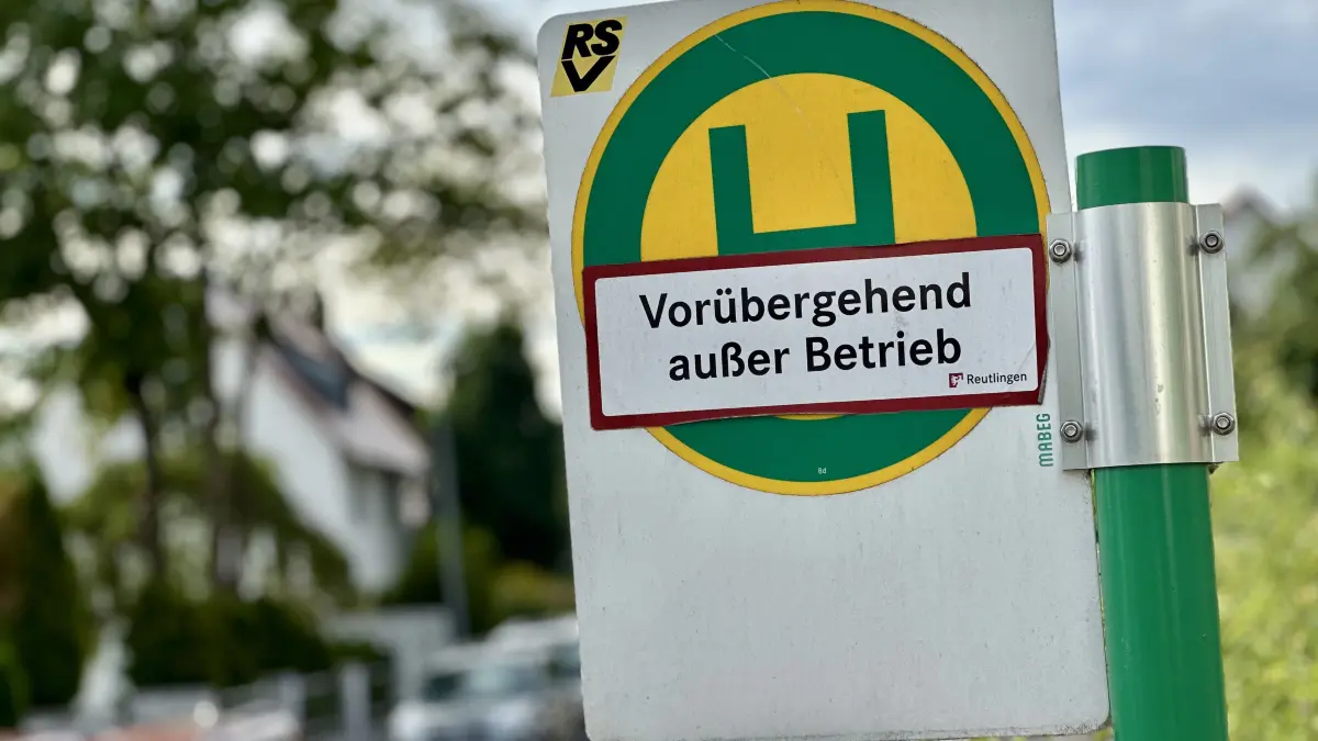 Quartiersbusse Reutlingen Bus Busse Haltestelle Halt ÖPNV RSV