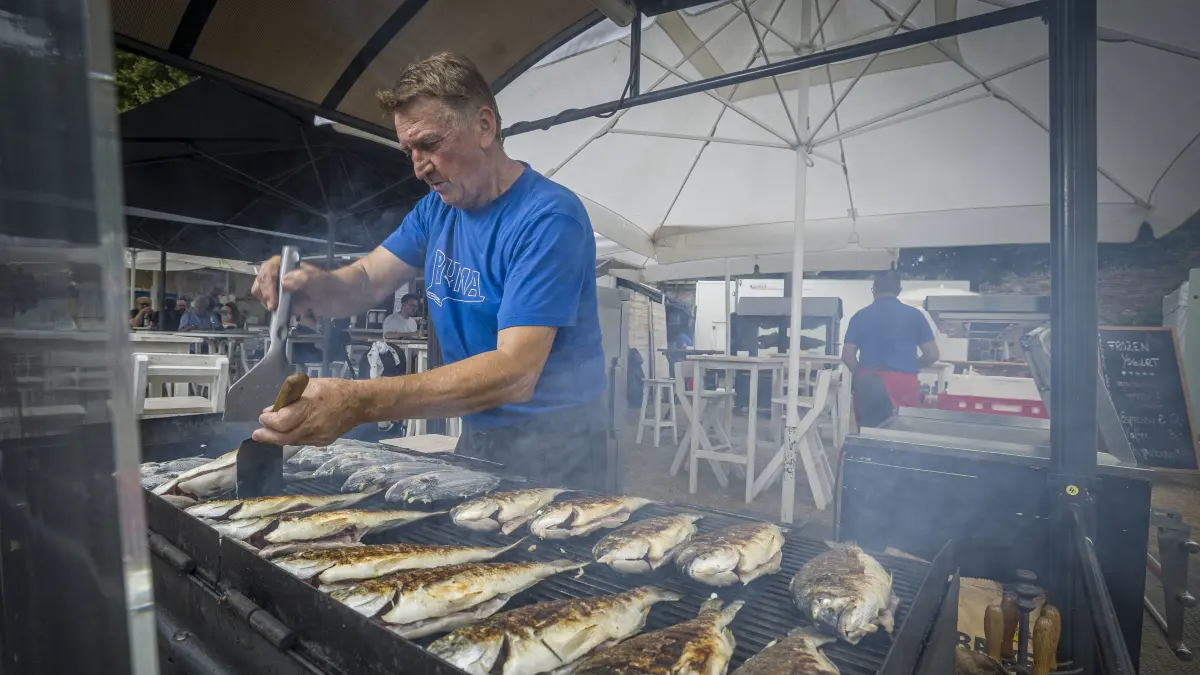 Donaufest: Presserundgang Markt der Donaustädte