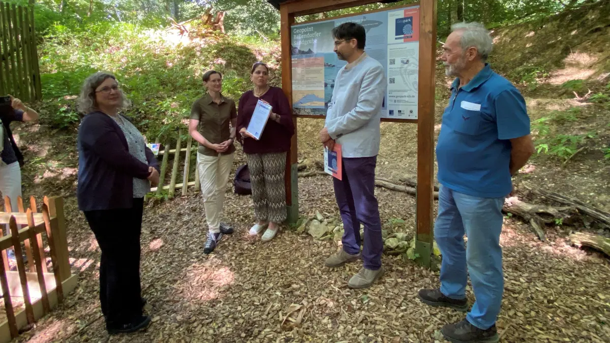 Sandgrube bei Ballendorf, 41. Geopoint des ADK