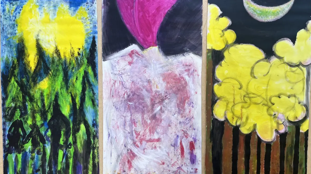 Kunst ist ein Baustein der kulturellen Veranstaltungen im Kultursalon. Am Samstag wird ein Abschiedsfest gefeiert.