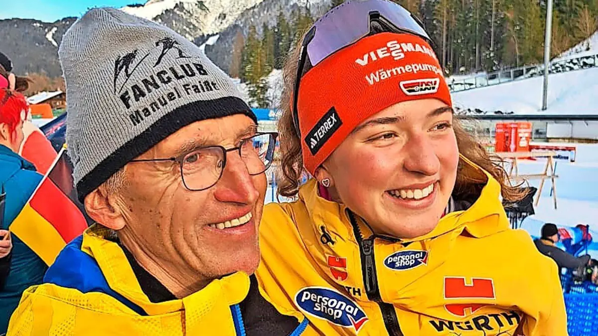 Das Lachen ist vergangen: Trainer Klaus Faißt und Nathalie Armbruster können das Olympia-Aus nicht fassen.