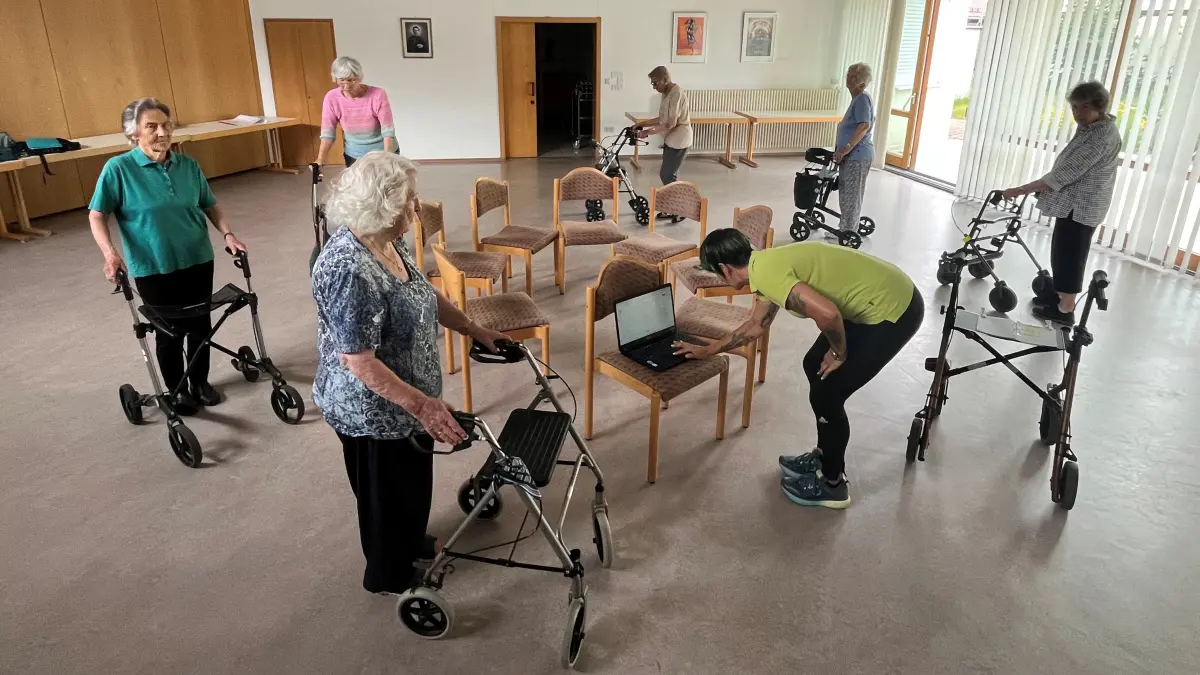 Tanzen mit Rollator