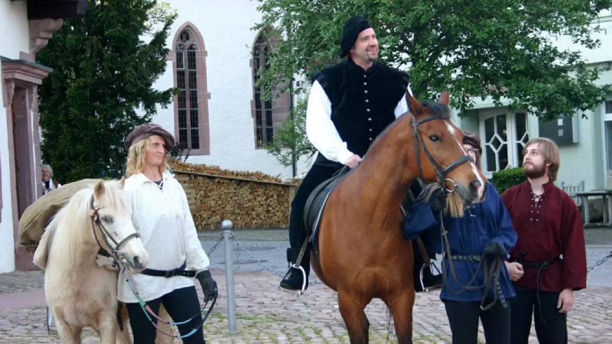 Freilichttheater Dornstetten 2019: Szene aus Lene und das Glück, Freilichttheater in Dornstetten, 22.5.19