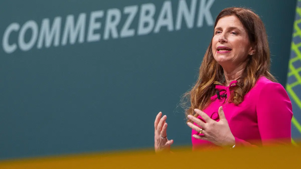 Commerzbank-Chefin Bettina Orlopp