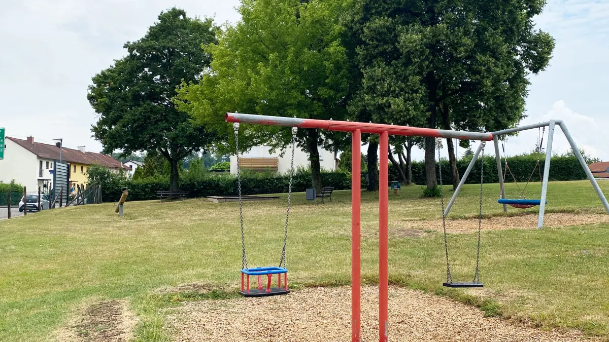 Dieser Spielplatz auf dem Hechinger Schlossberg muss weichen, wenn die Unternehmensgruppe Fürst von Hohenzollern ihre Baupläne in die Tat umsetzt.