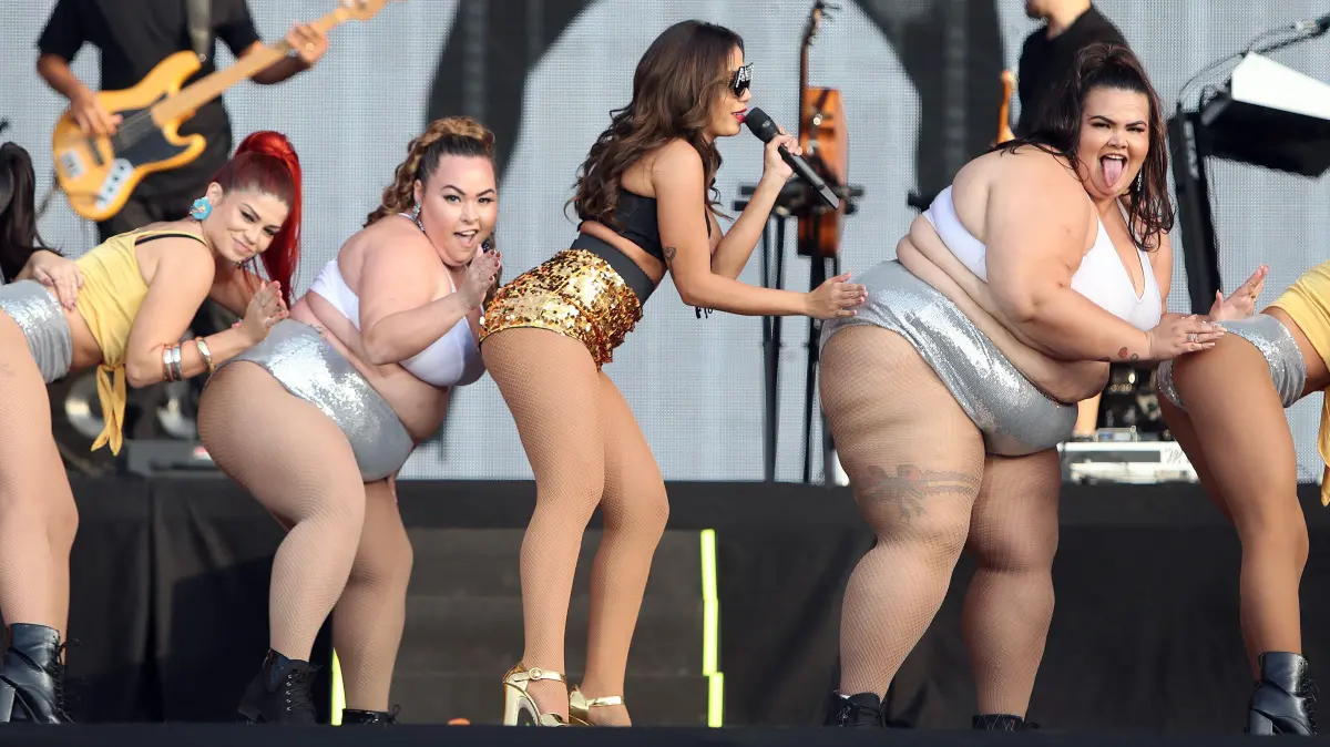 Die brazilianische Sängerin Anitta (M)